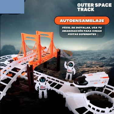 DIY Outer Space Rail Track Set